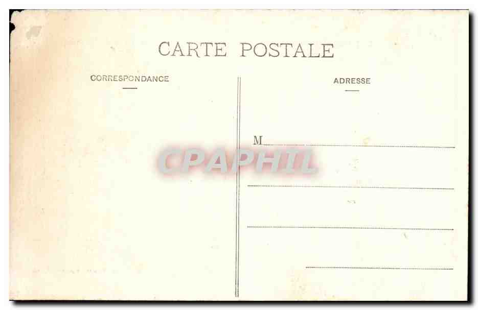 Rethel CPA Le tribunal (facade laterale) — Rückseite