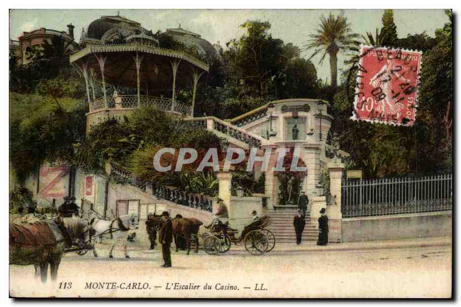 Monte CArlo CPA L'escalier du casino