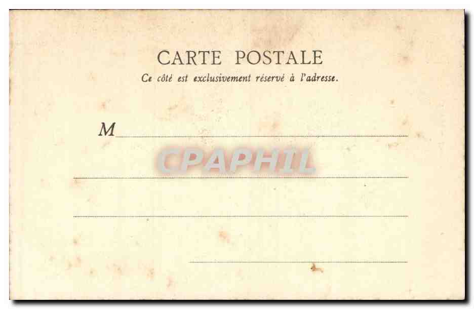 Blois CPA Rue porte de cote — Rückseite