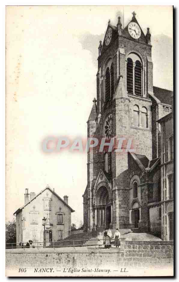 Nancy CPA Eglise Saint Mansuy