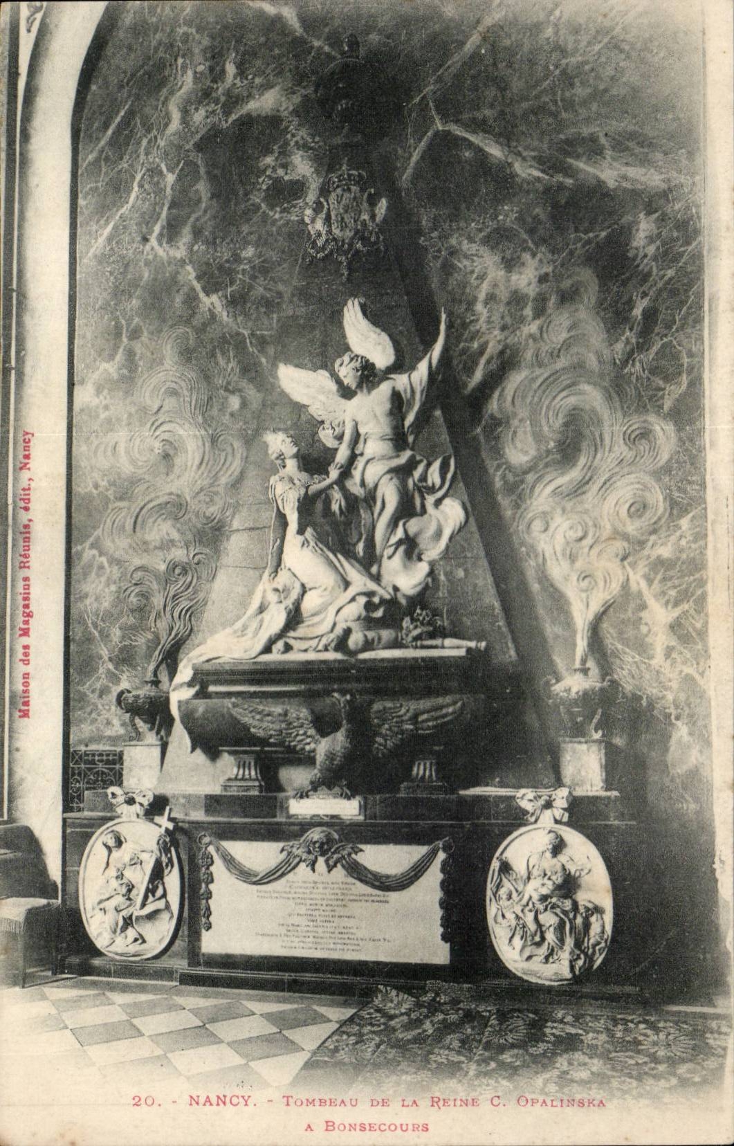 Nancy CPA Tombeau de la reine Opalinska a Bonscours