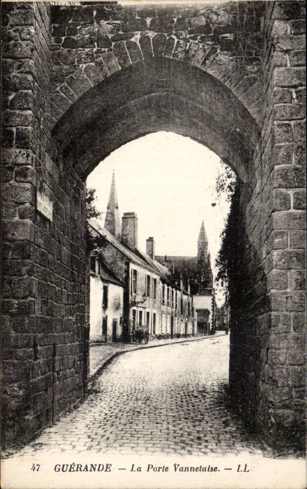 Guerande CPA La porte Vannetaise