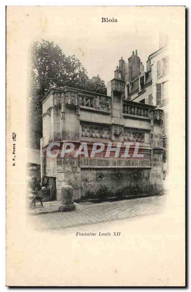 Blois CPA Fontaine Louis XII