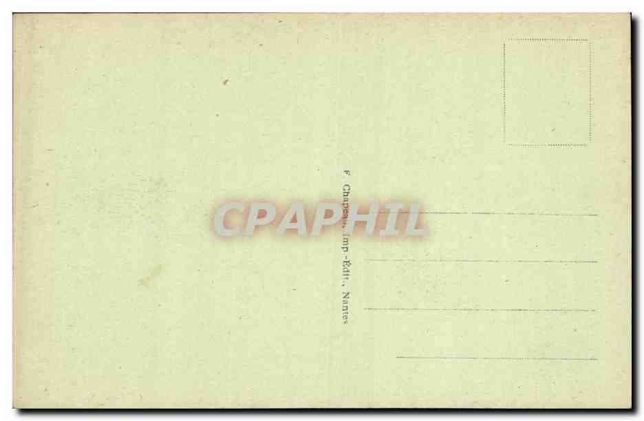 Batz CPA Eglsie sAint Guenole interieur du porche lateral nord — Back