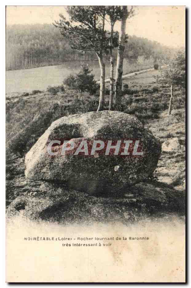 Rocher tournant de la Baronnie — Noirétable (Loire) — éditeur inconnu