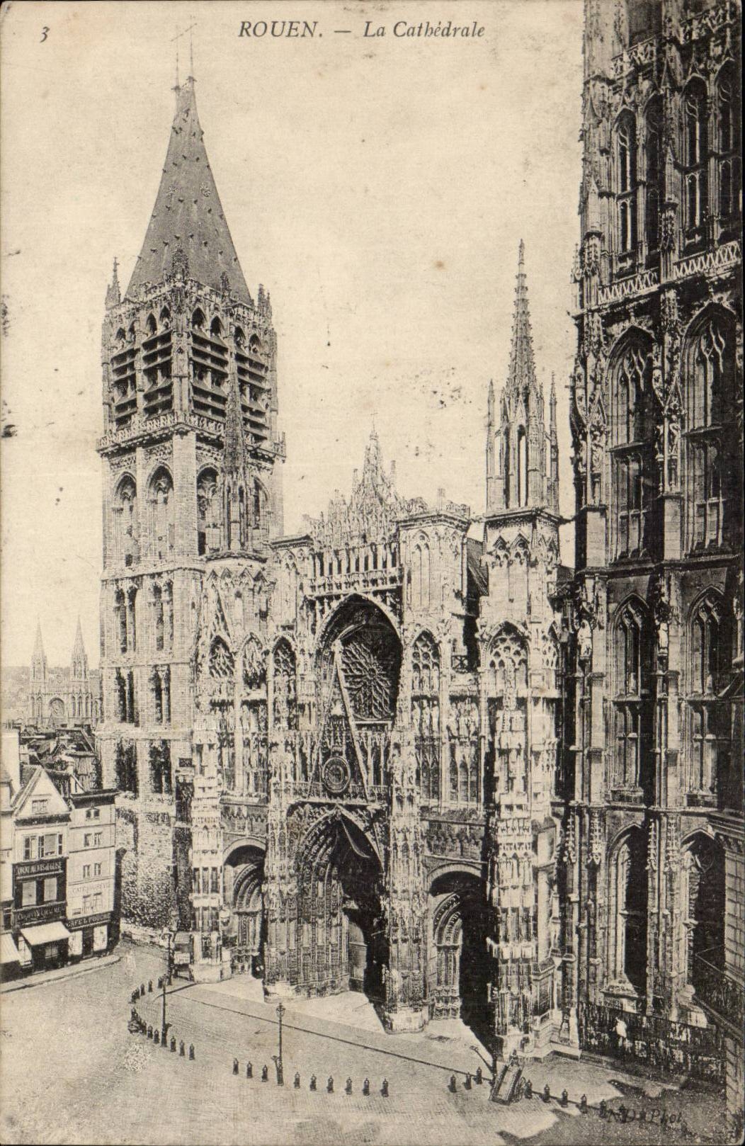 Rouen CPA La cathedrale
