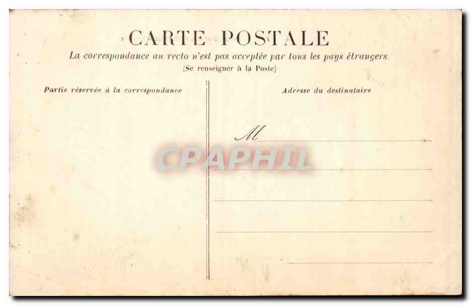 Rouen CPA Eglise Saint Ouen Bas cote sud — Verso