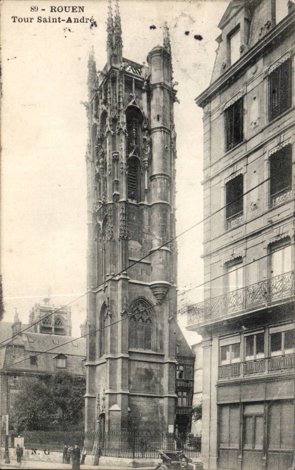 Rouen CPA Eglise Saint Andre