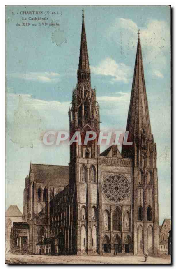 Chartres CPA La cathedrale