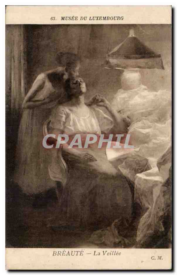 Breaute CPA La Vaillee Musee de Luxembourg 