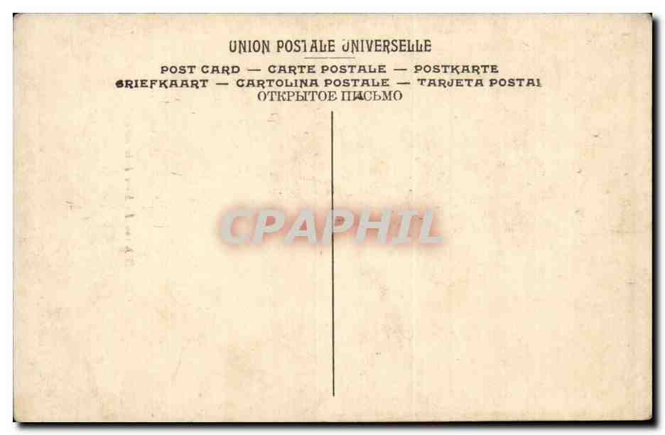 Chardin CPA La mere Laborieuse — Verso