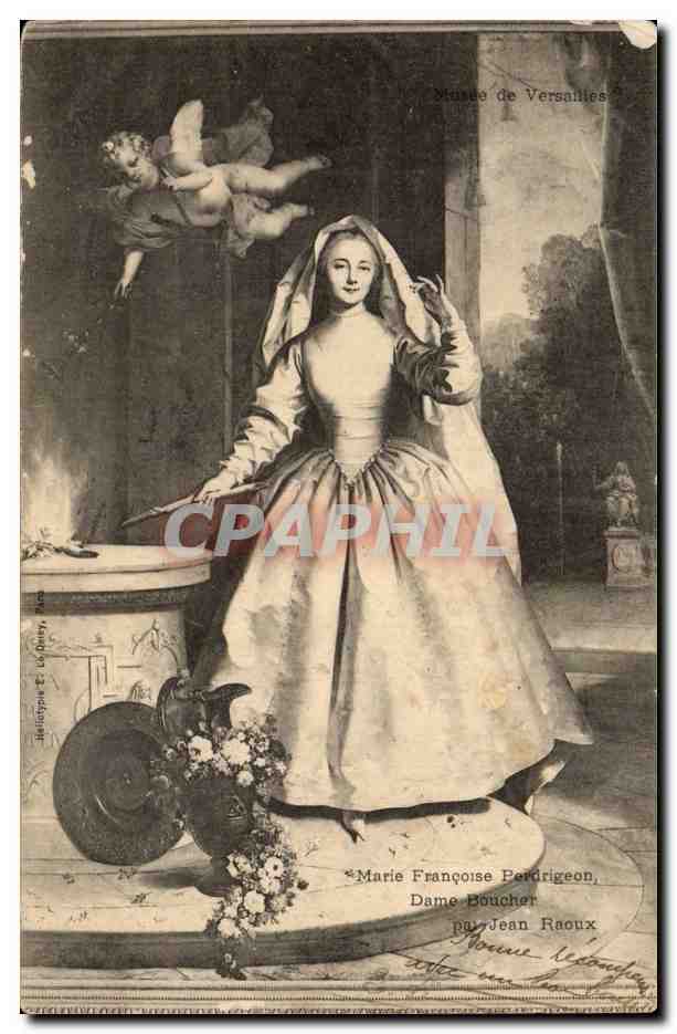 CPA Marie Francoise Perdrigeon DAme Boucher par Jean Raoux