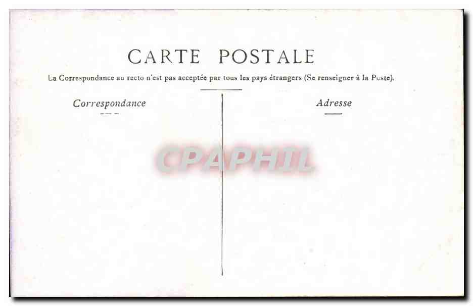 Paris 1 - Statue de Henri IV - CPA  — Verso