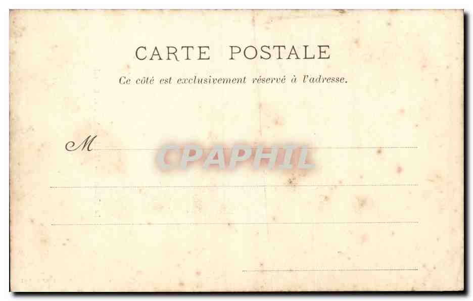 Le cateau - Hotel de Ville et Beffroi - CPA  — Rückseite