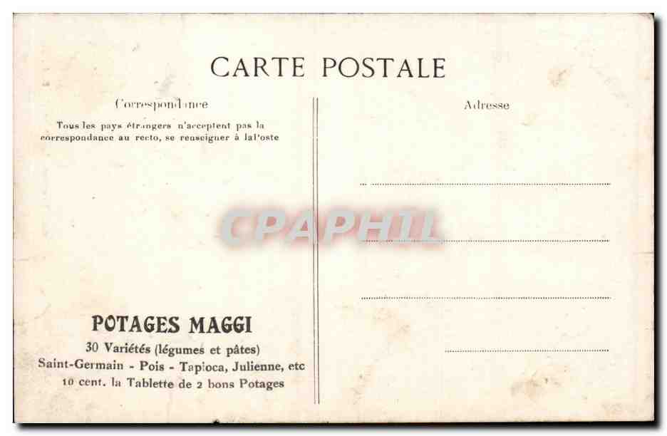 Versailles - Grand Trianon - Le Parc - CPA  — Verso
