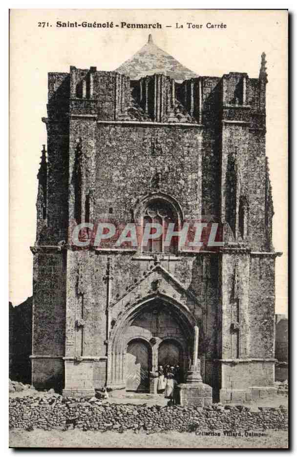 saint Guenote Penmarch - La Tour Caree - CPA 