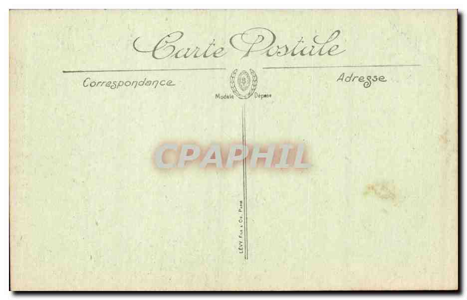 Saint Riquier - Le Christ de Girardon - CPA  — Back