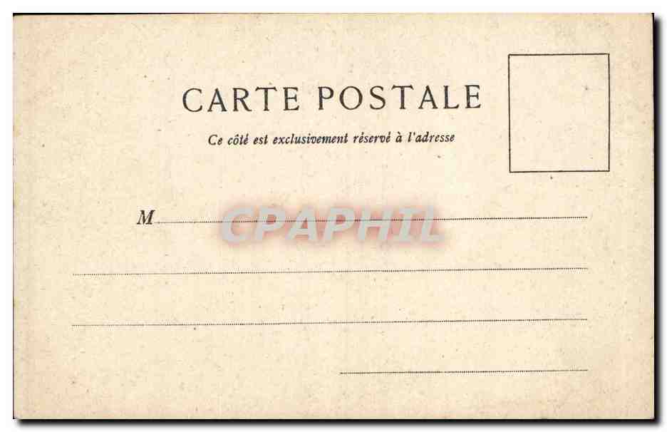 Paris 1 - Place des Pyramides - Statue de Jeanne d'Arc - CPA  — Verso