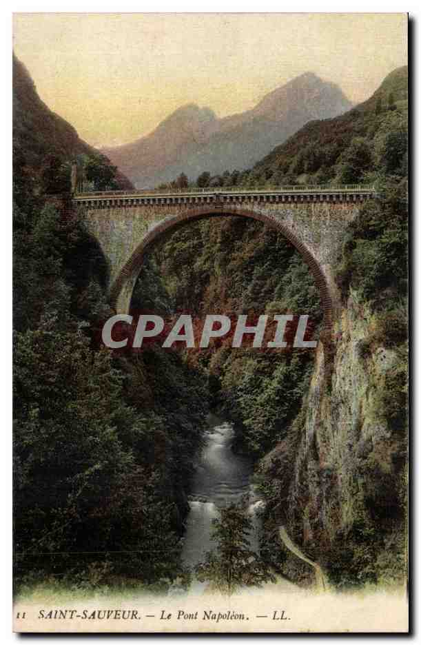 Saint Sauveur - Le Pont Napoleon - CPA 