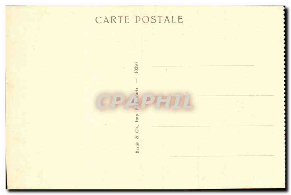 Paris 1 - Musee du Louvre - Fragonard - L'Etude - Study - CPA  — Verso