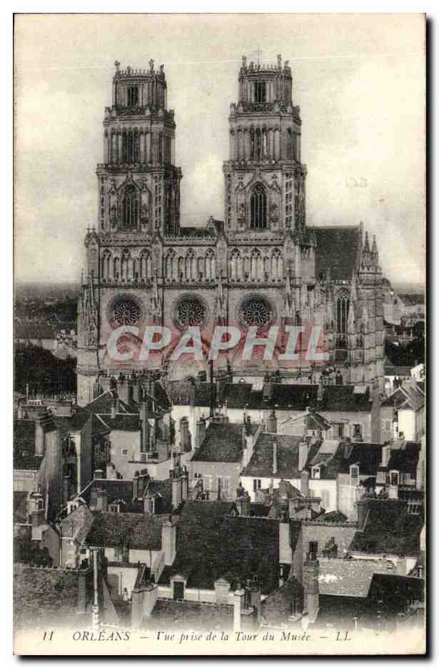 Orleans - Une prise de la Tour du Musee - CPA 