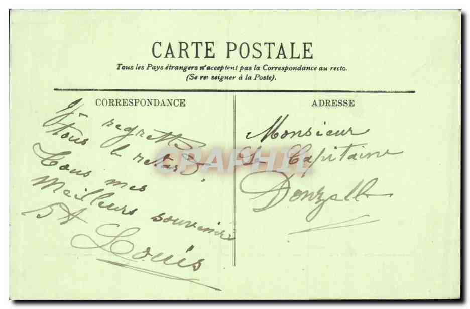 Orleans - Une prise de la Tour du Musee - CPA  — Verso