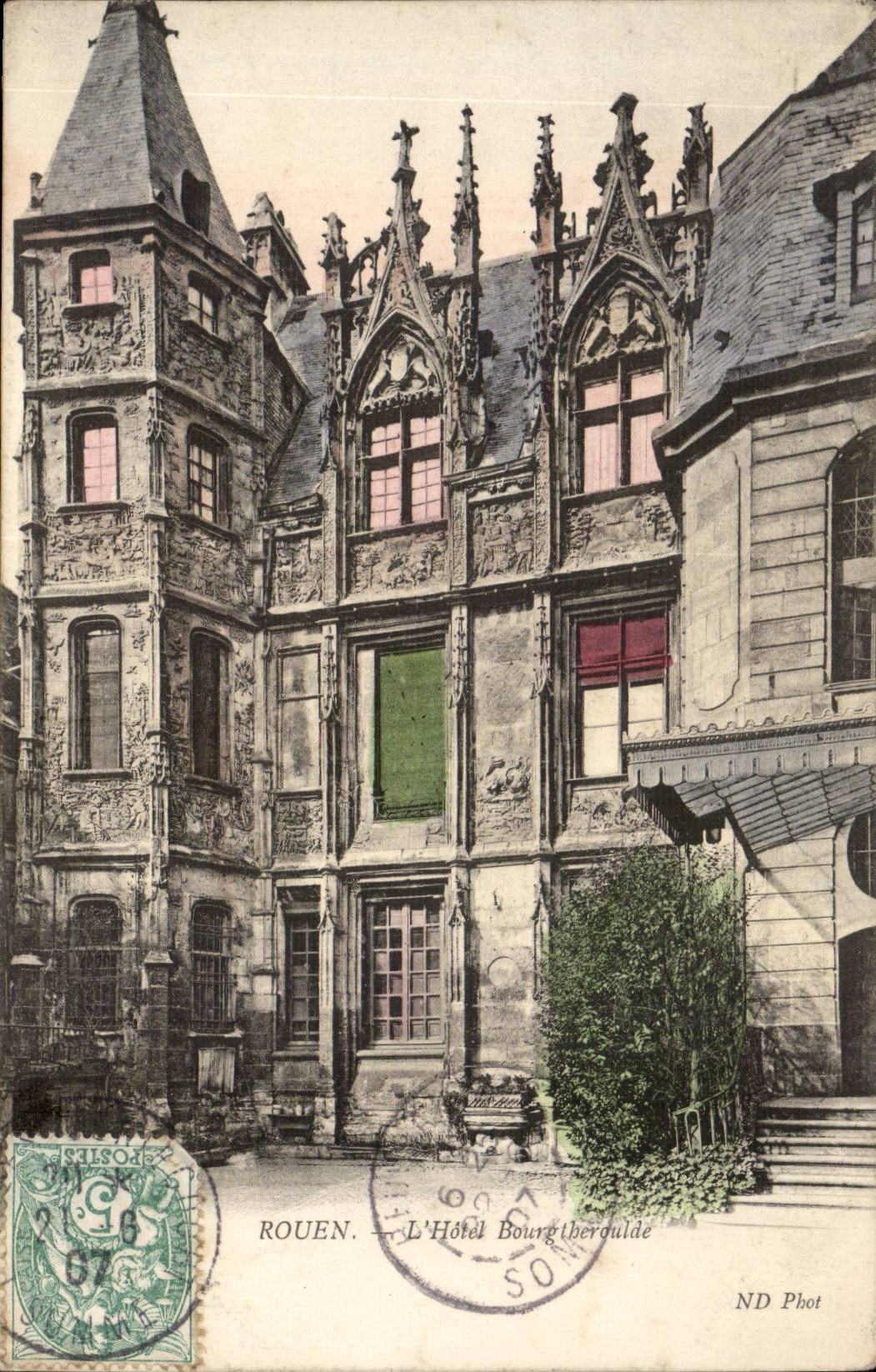 Rouen - L' Hotel Bourg Theroulde - CPA 