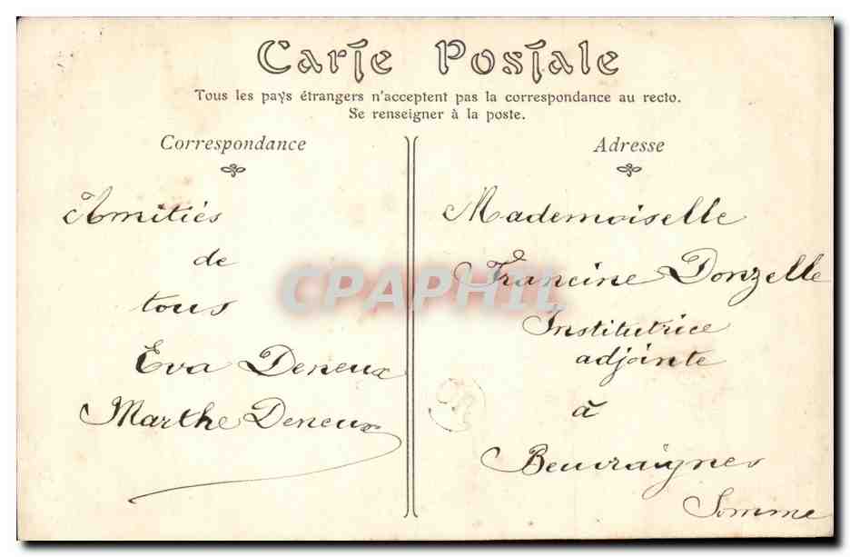 Rouen - L' Hotel Bourg Theroulde - CPA  — Verso