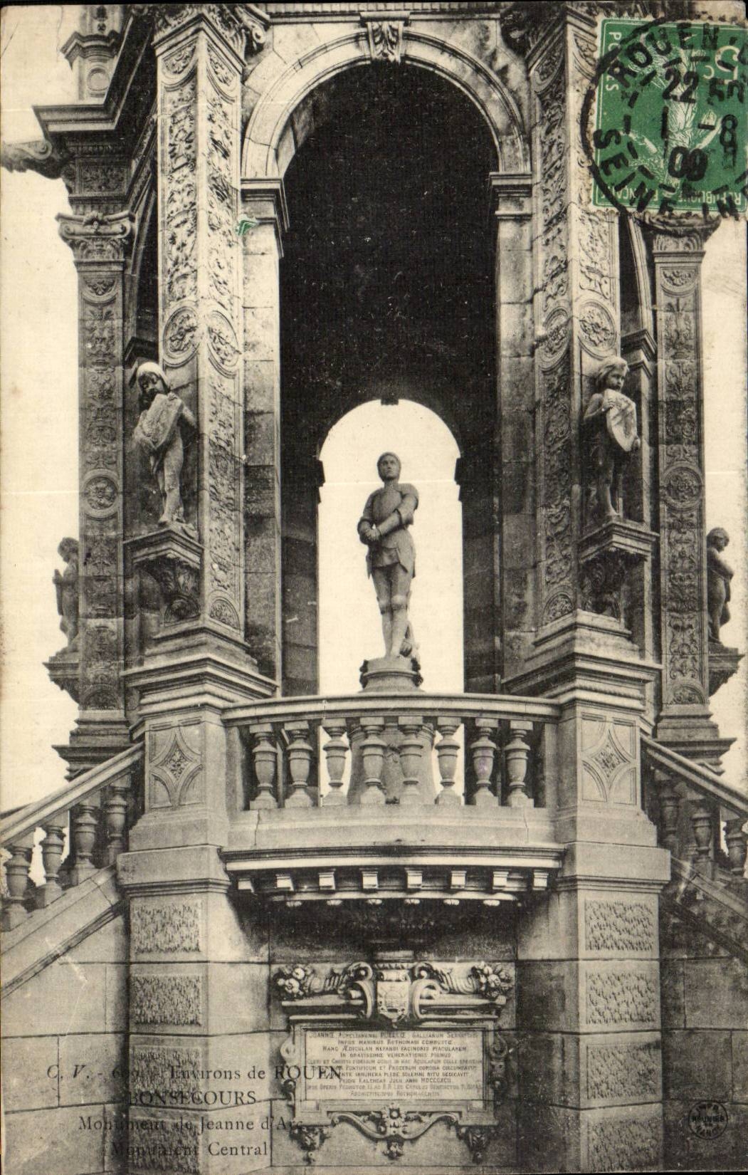 Rouen - Bonsecours - CPA 