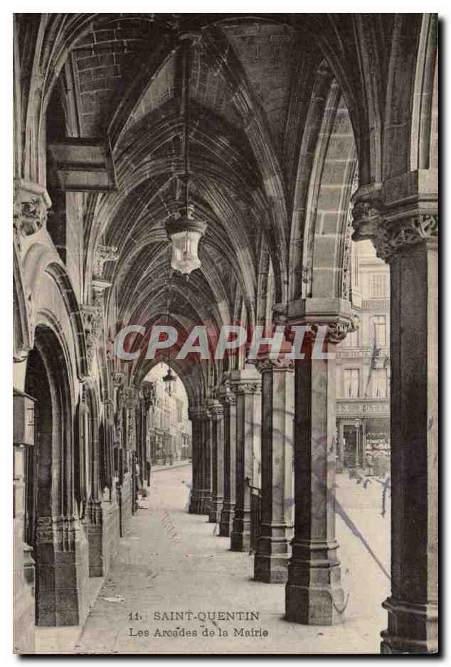 Saint-Quentin — Les Arcades de la Mairie — Éditeur : n°14