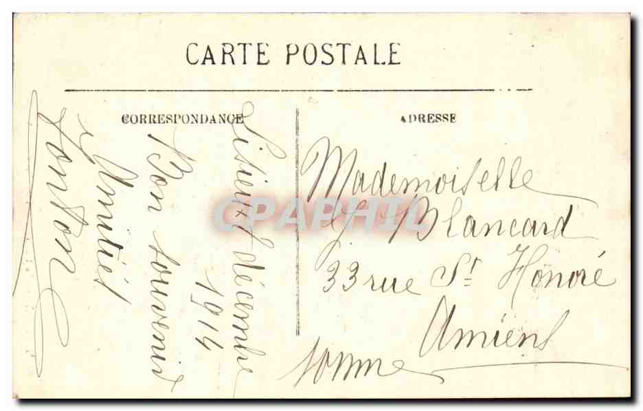 Lisieux - La Cathedrale Cote Nord - CPA  — Verso