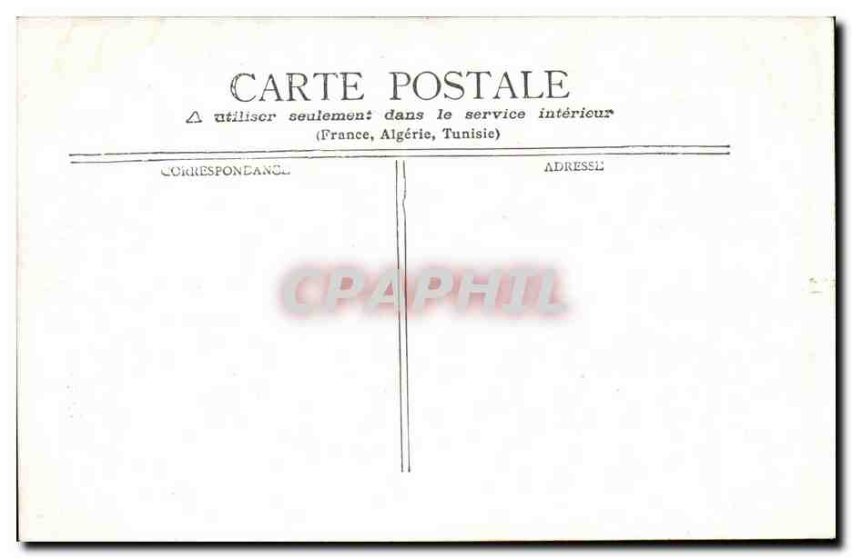 Tours - La Cathedrale - CPA  — Rückseite