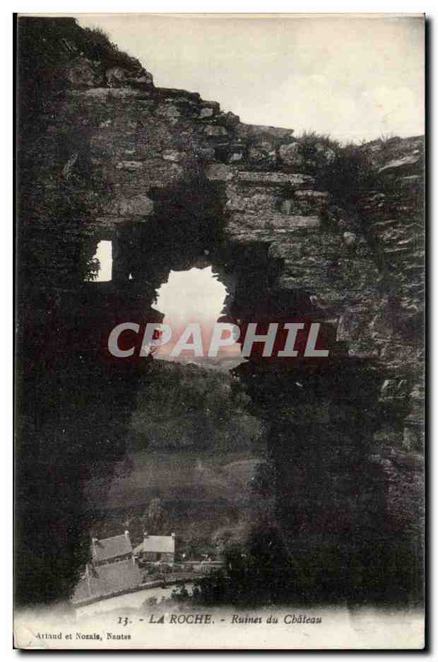 Suisse - Schweiz - La Roche - Ruines du Chateau - CPA 