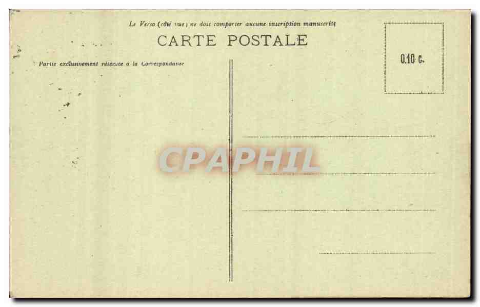 Ales Alais CPA Eglise de ND de Rochebelle par Revoil — Rückseite