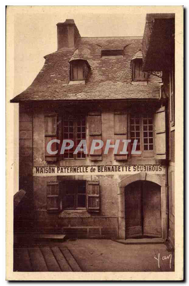 CPA Maison paternelle de Bernadette Soubirous (Lourdes religion)