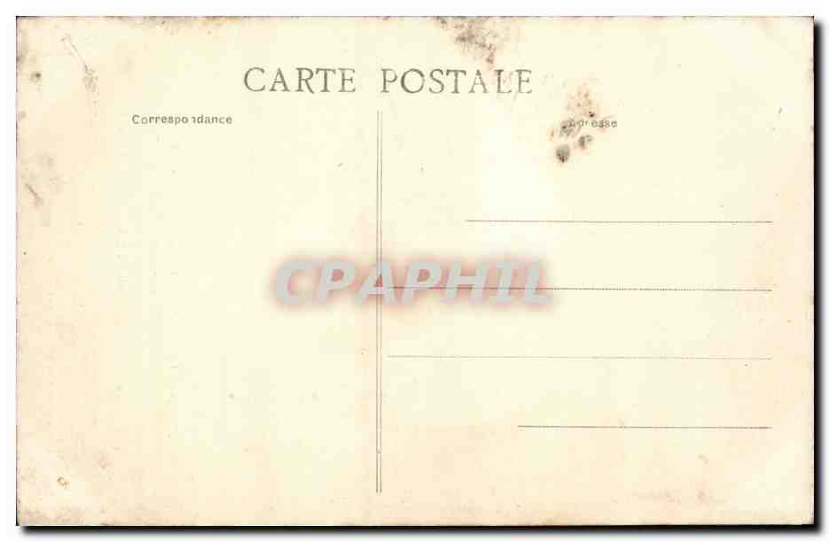 CPA Les quatre sergents de la Rochelle Bories Raoulx Goubin Pommier — Verso