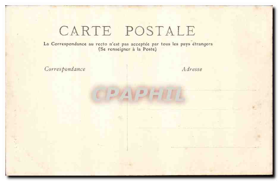 Biarritz CPA Pecheurs — Verso