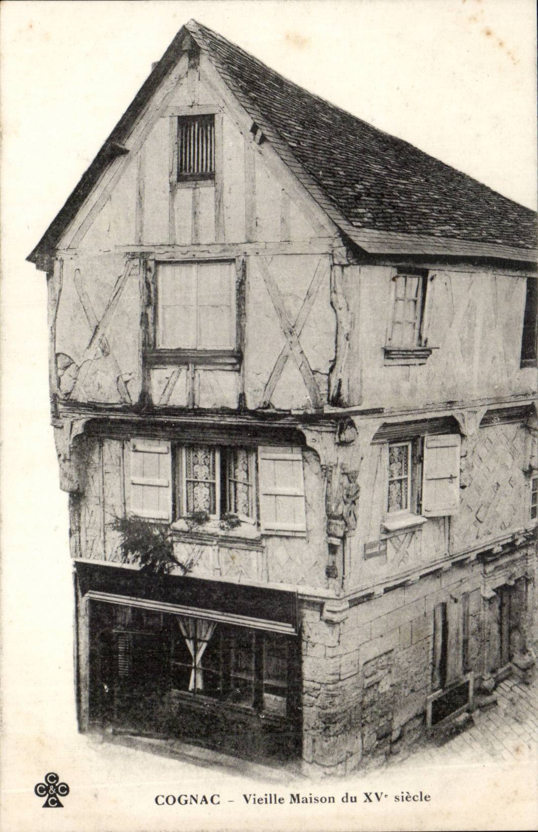 Cognac CPA Vieille maison du 15eme