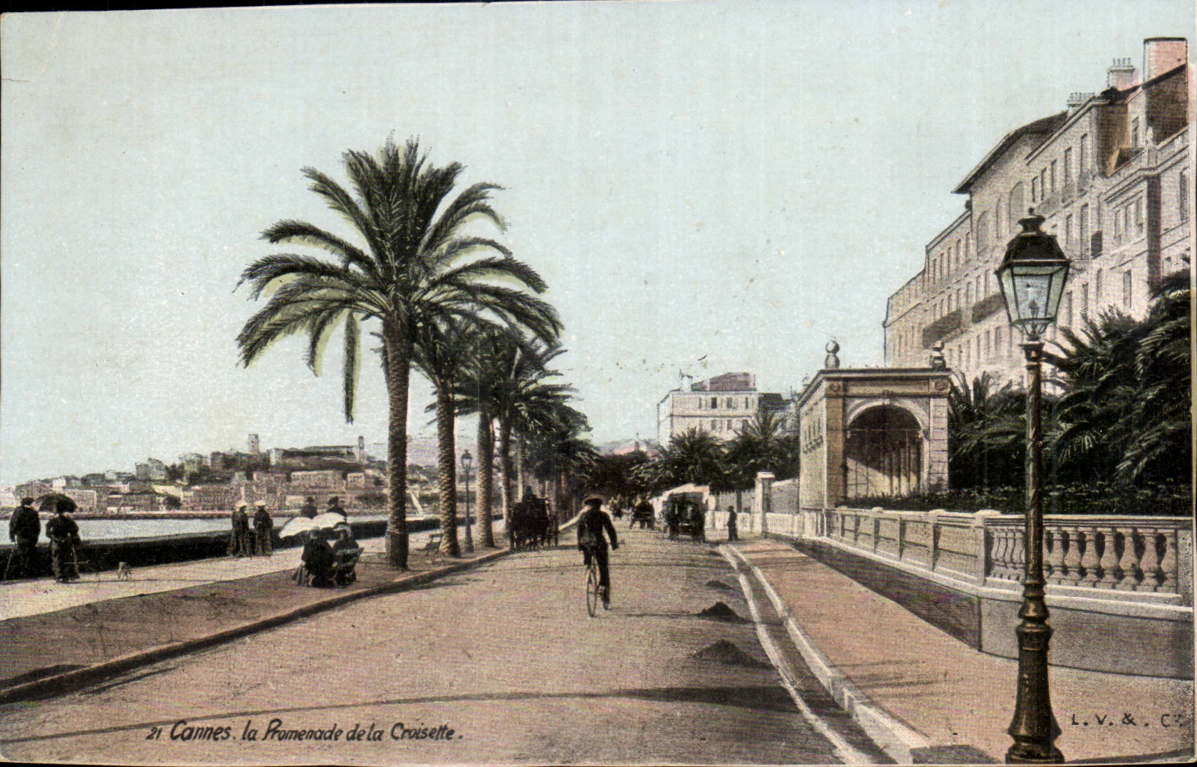 Cannes - La Promenade de la Croisette - CPA 