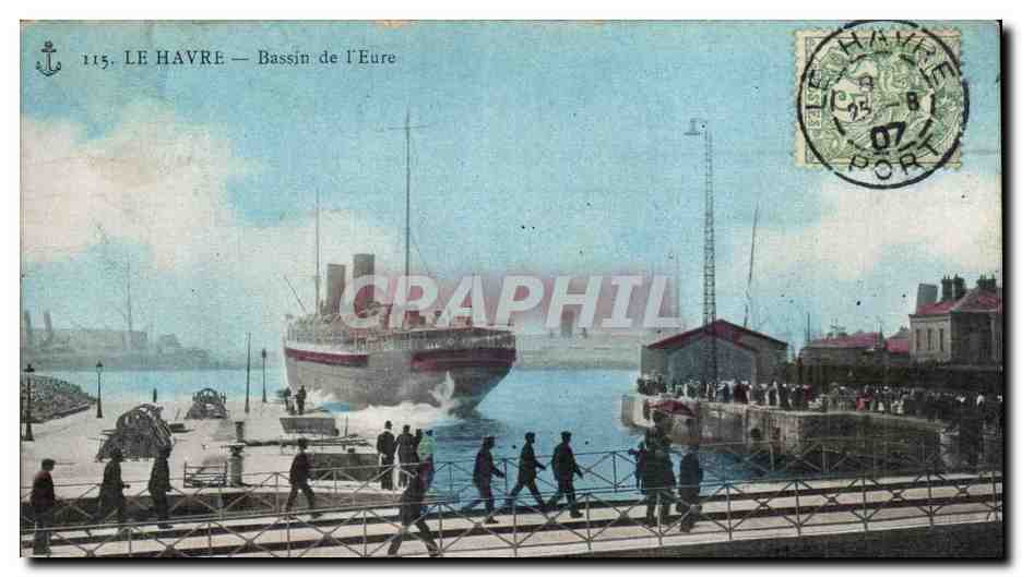 Le Havre - Bassin de l'Eure - CPA 