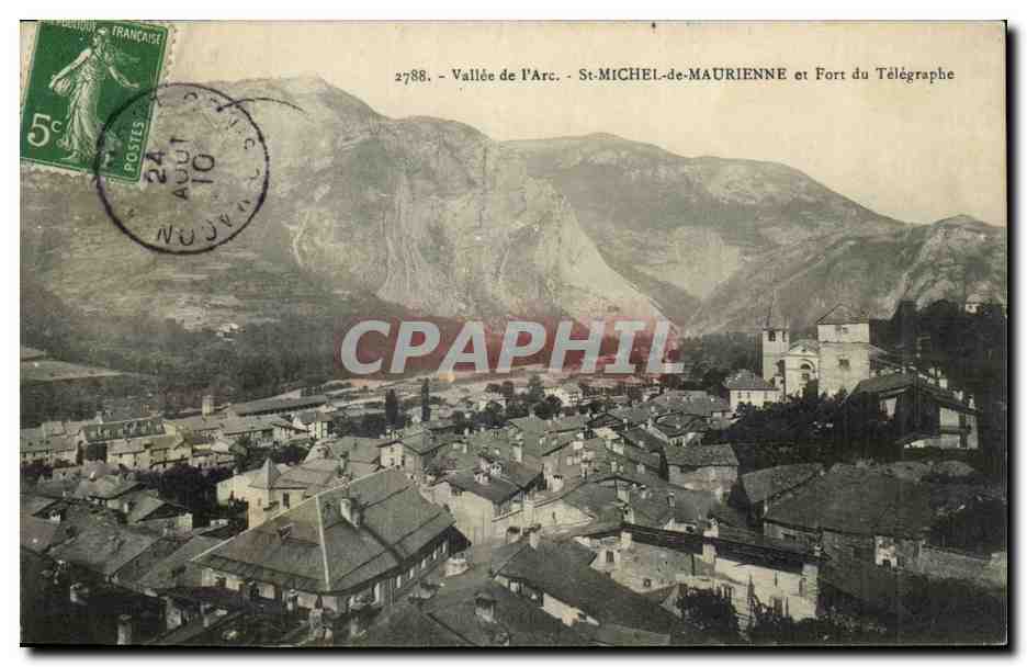 Vallee l'Arc - St Michel de Maurienne - CPA 
