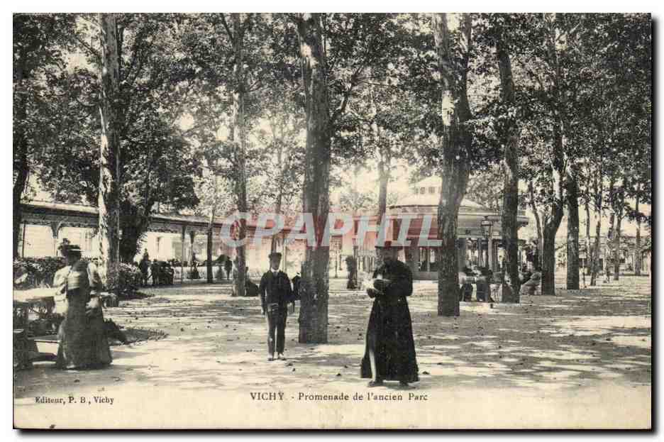 Vichy - Promenade de l'ancien Parc - CPA 