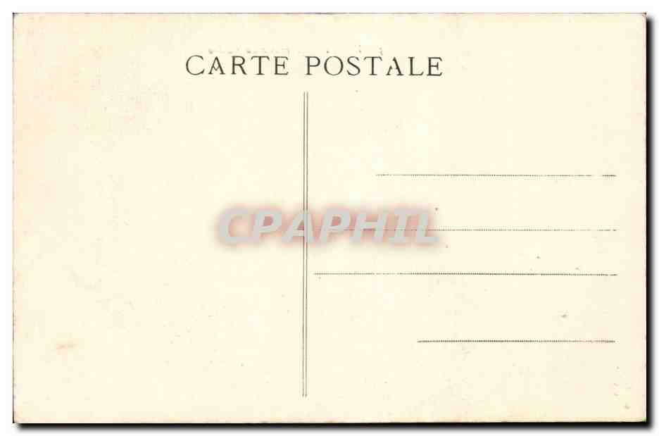 Vichy - Terrasse du Casino - CPA  — Verso
