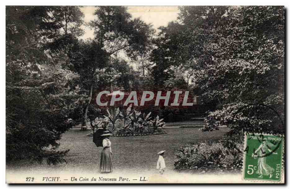 Vichy - Un Coin du Nouveau Parc - CPA 