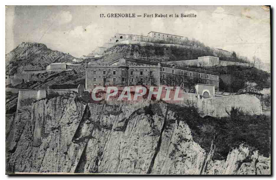 Grenoble - Fort Rabot et la Bastille - CPA 