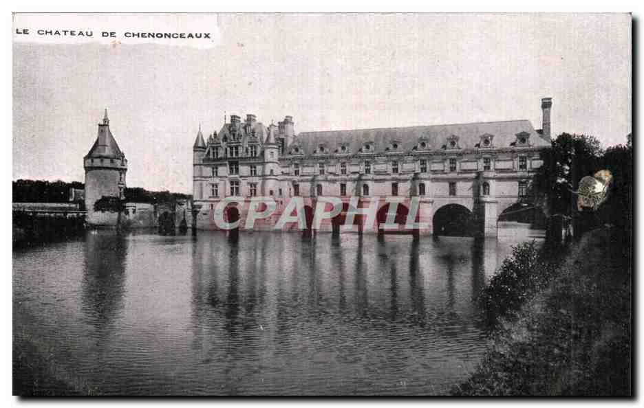 Le Chateau de Chenonceaux - CPA 