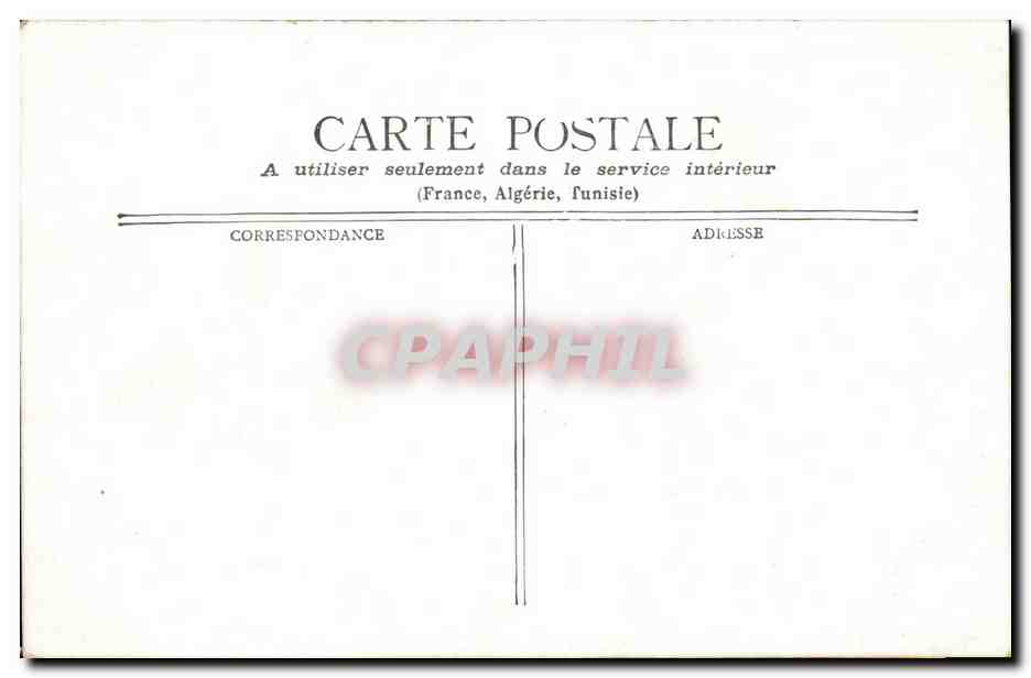 Le Chateau de Chenonceaux - CPA  — Rückseite