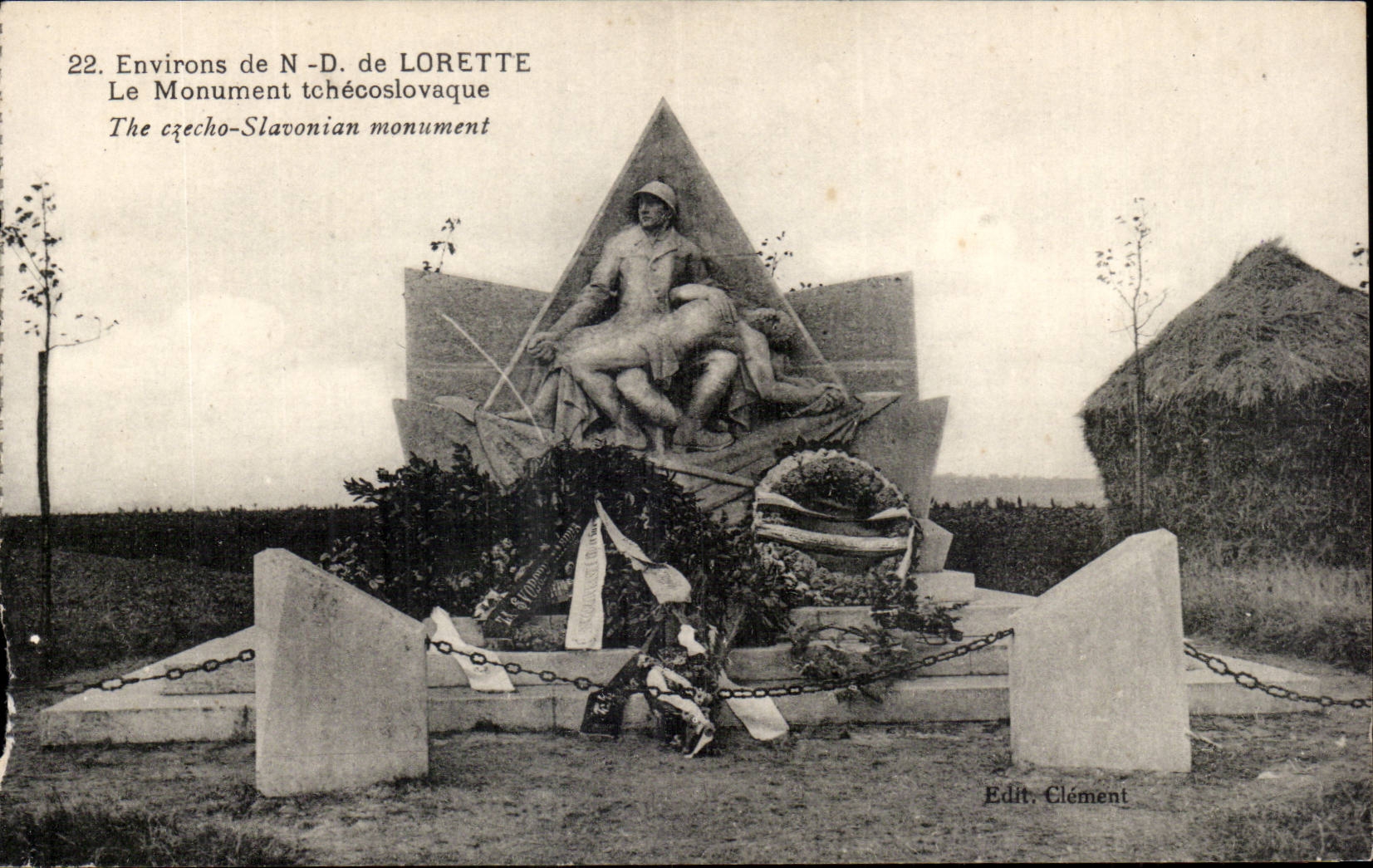 Environ de N.-D. de Lorette — Le Monument tchécoslovaque — Edit. Clément