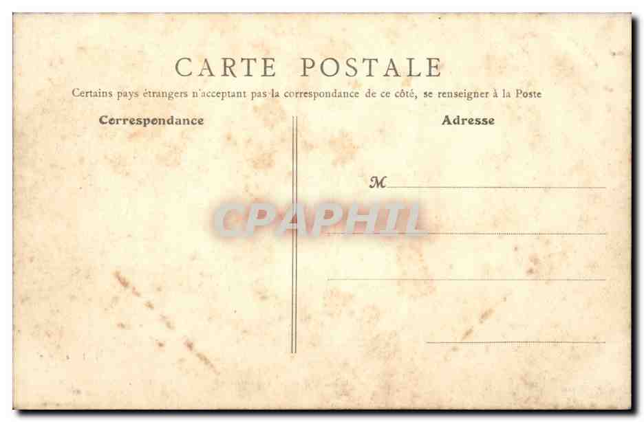 Chateauneuf sur Cher - Le Chateau Cote Sud Ouest - CPA  — Rückseite