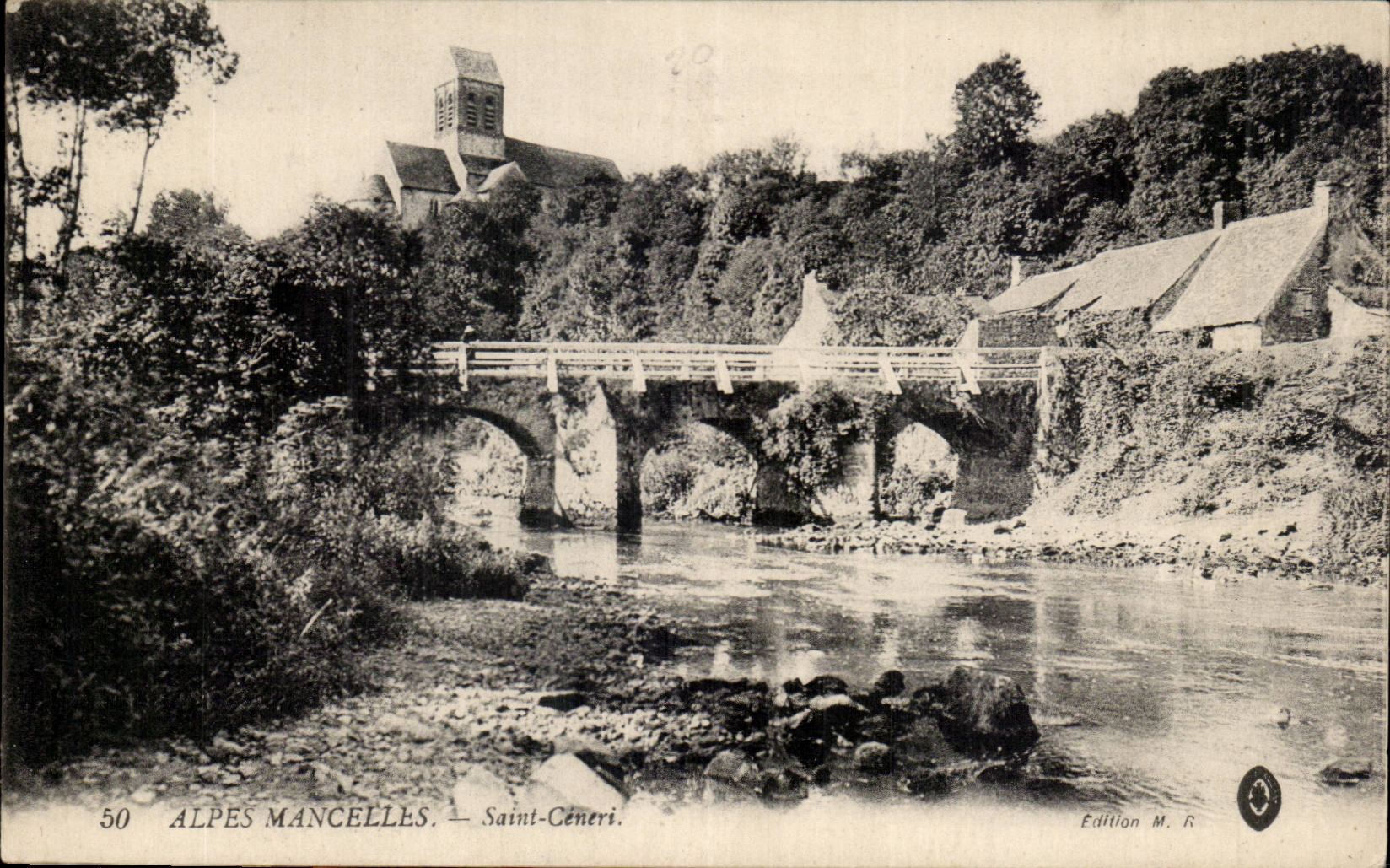 Alpes Manceles - Saint Ceneri - CPA 